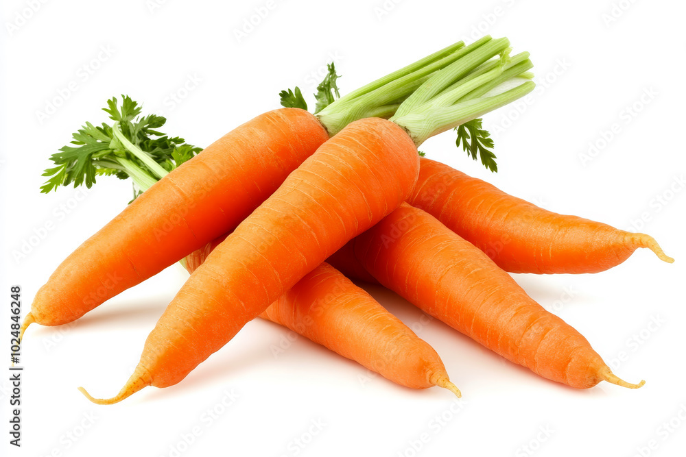 carrots isolated on white carrots isolated on white