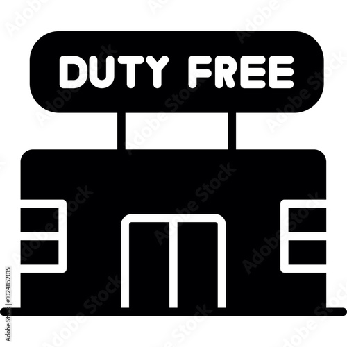 Duty-Free Shop Icon