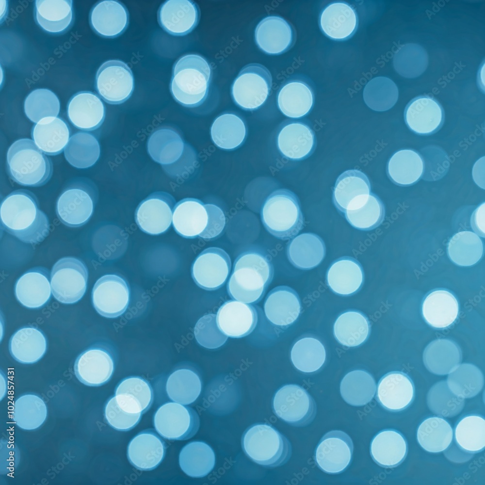 Light blue dots on a blue background, with a dreamy feel. Light blue dots on a blue background, with a dreamy feel.