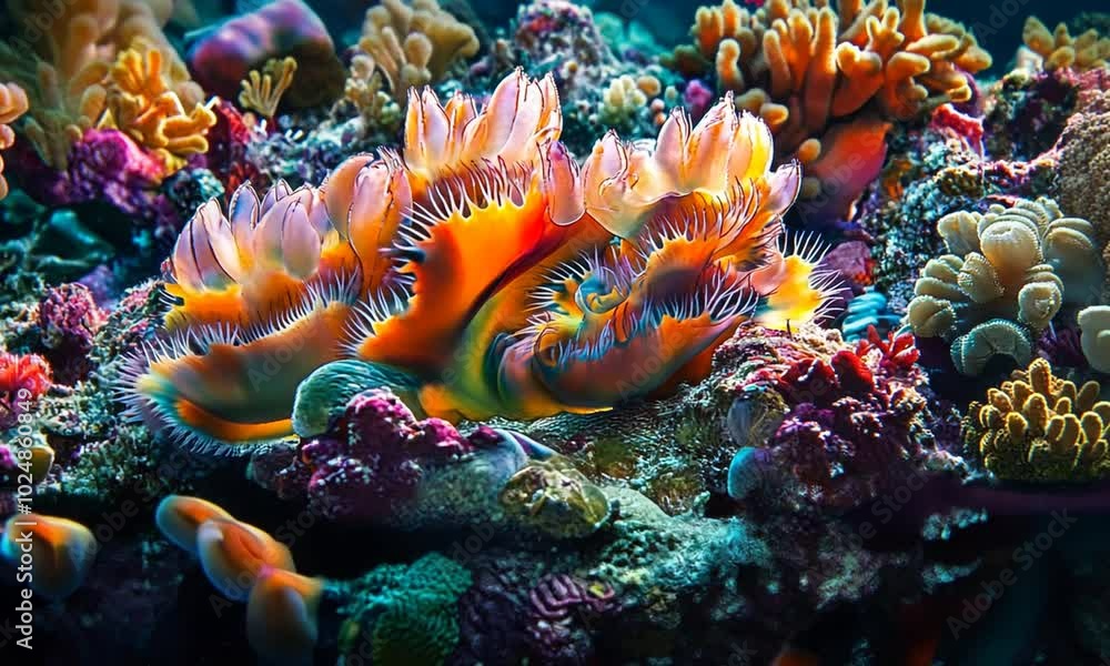 Vibrant Coral Reef Vibrant Coral Reef