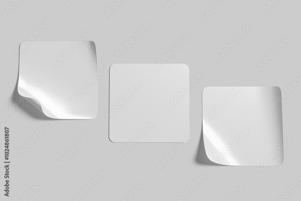 Sticker Blank Mockup Sticker Blank Mockup