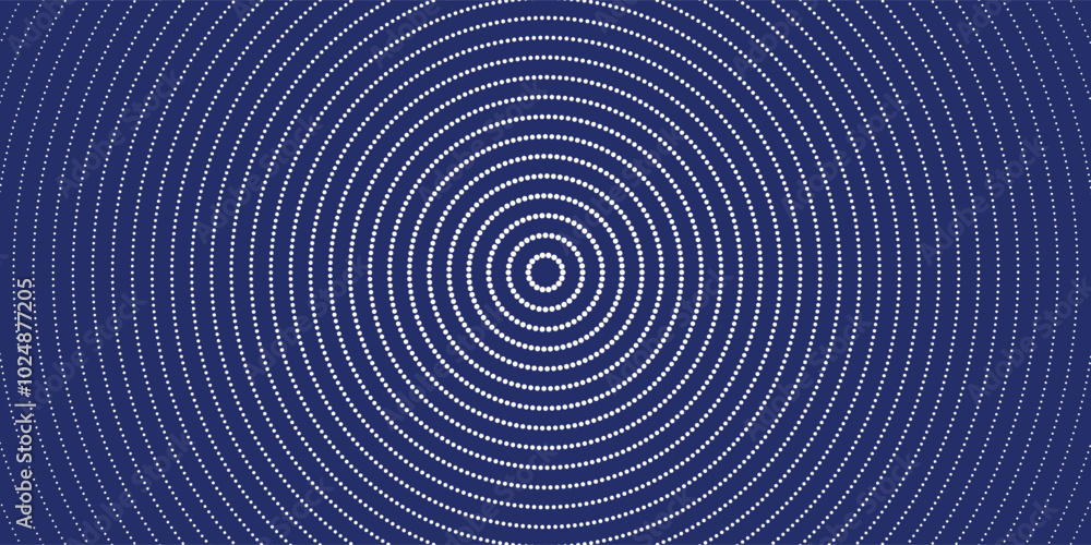 Fibonacci Dotted Spiral art element on a white background. Swirl pattern dots vector illustration. Fibonacci Dotted Spiral art element on a white background. Swirl pattern dots vector illustration.