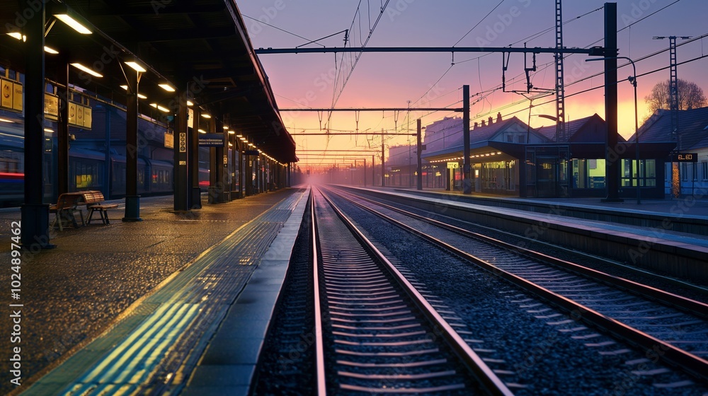 Naklejka premium landscape theme for wallpaper