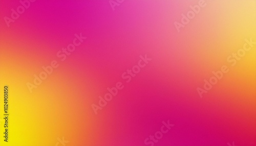 fuchsia pink blurred yellow grainy gradient background vibrant backdrop banner poster wallpaper website header design photo