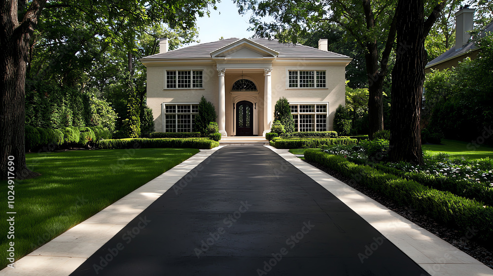 Design a country house with a large stone chimney and natural wood exteriors Design a country house with a large stone chimney and natural wood exteriors