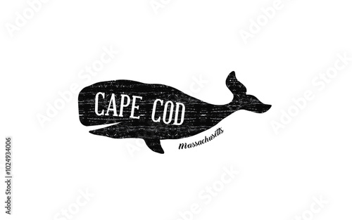 Cape Cod Whale Tee