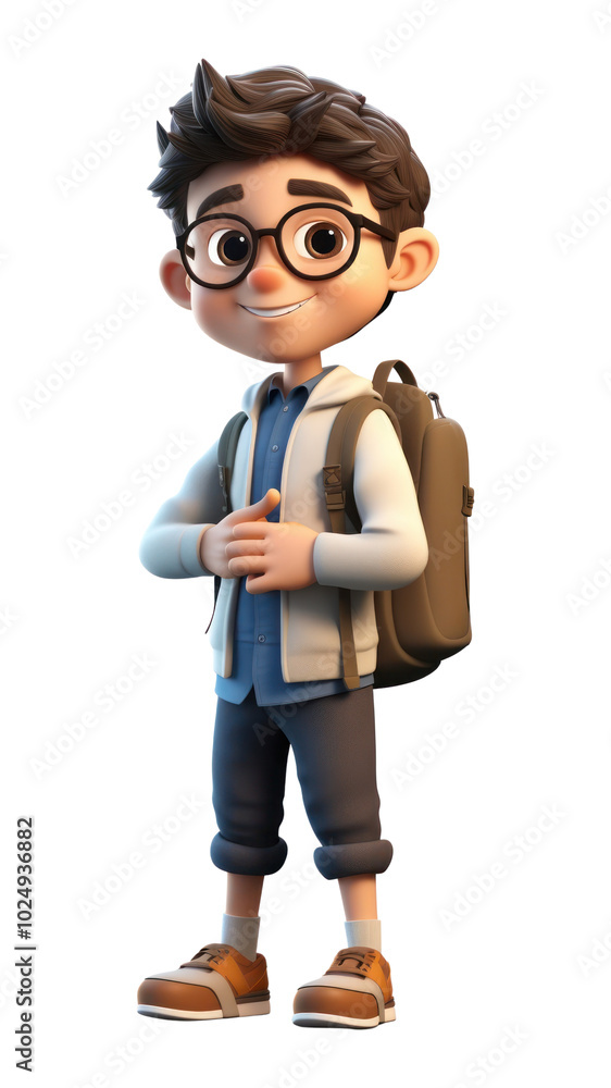 PNG Cartoon backpack bag white background. PNG Cartoon backpack bag white background.