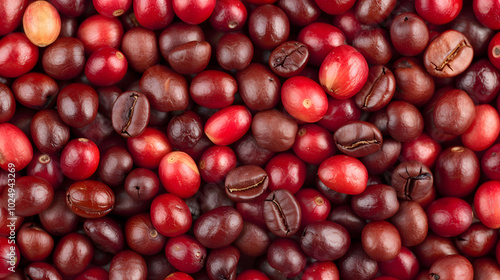 Red Fresh Arabica Coffee Beans | Premium Quality for Rich Flavour and Aroma