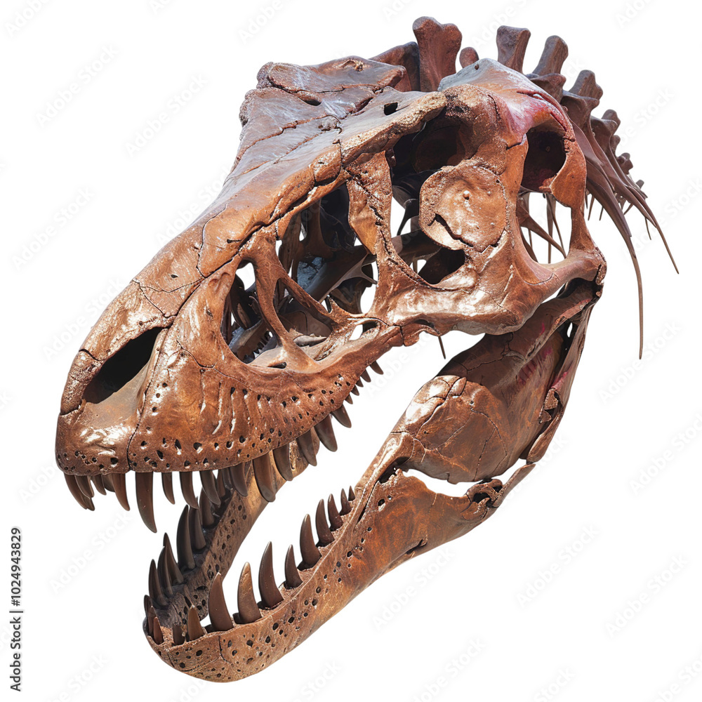 Fototapeta premium tyrannosaurus rex skeleton