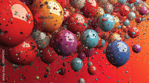 The photorealistic image showcases a vibrant array of colors and intricate details, capturing the viewer's attention.