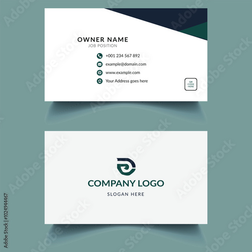Corporate and clean Creative business card template. business card modern, name card, visiting cards, visit card,
own, grab, bulletin, introduction, recruitment, id, elegant, estate business cards.
