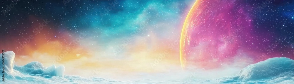 Discover frosty realms in outer space Discover frosty realms in outer space