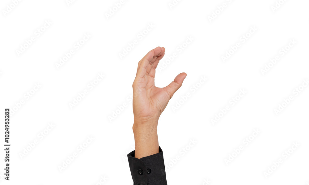 Deaf alphabet letter C by hand. Letter 'C' in sign language, isolated on a white background. Hand gestures. hearing impairment. languages that use visual manual modality. deaf signs. Deaf alphabet letter C by hand. Letter 'C' in sign language, isolated on a white background. Hand gestures. hearing impairment. languages that use visual manual modality. deaf signs.