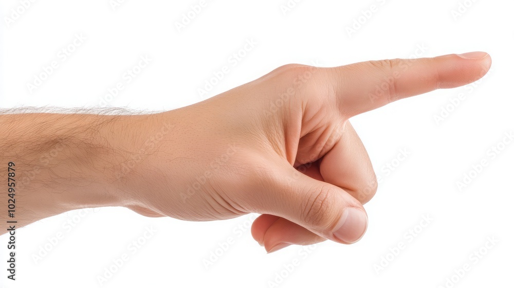 A hand pointing upwards, indicating direction or emphasis.