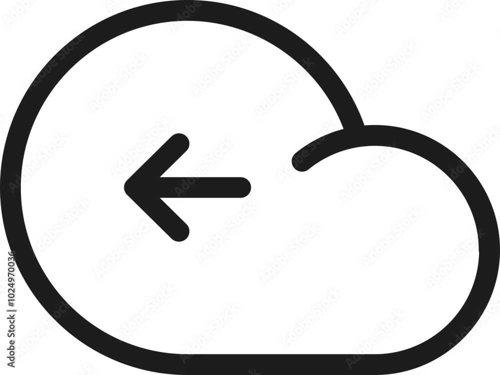 Home and Cloud Icon for web design, creative home and cloud icon Home and Cloud Icon for web design, creative home and cloud icon