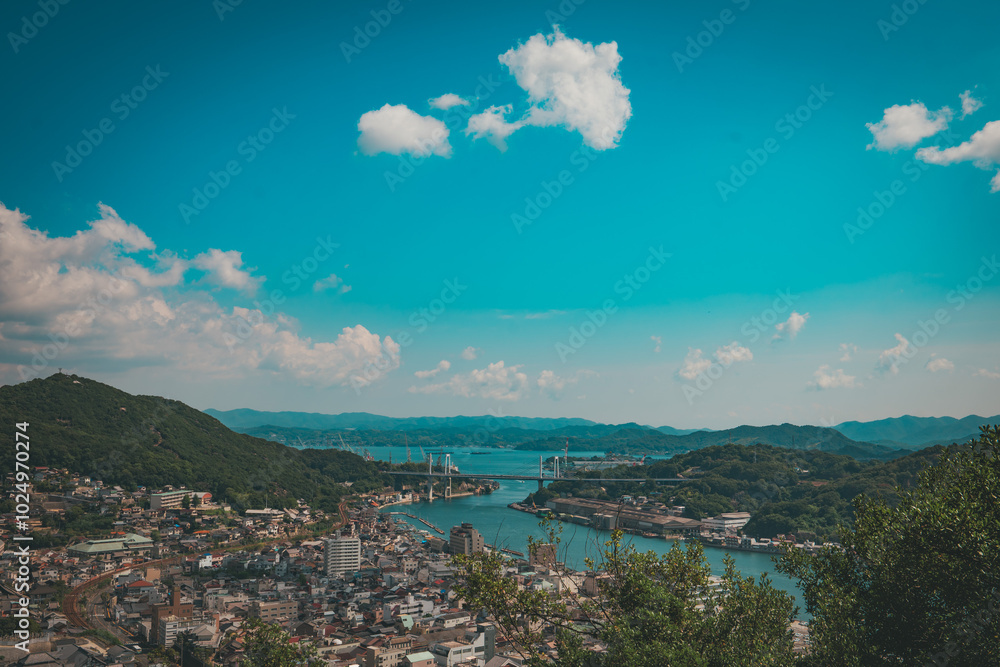 Fototapeta premium 港町の風景