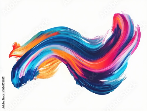 Colorful Paint Wave