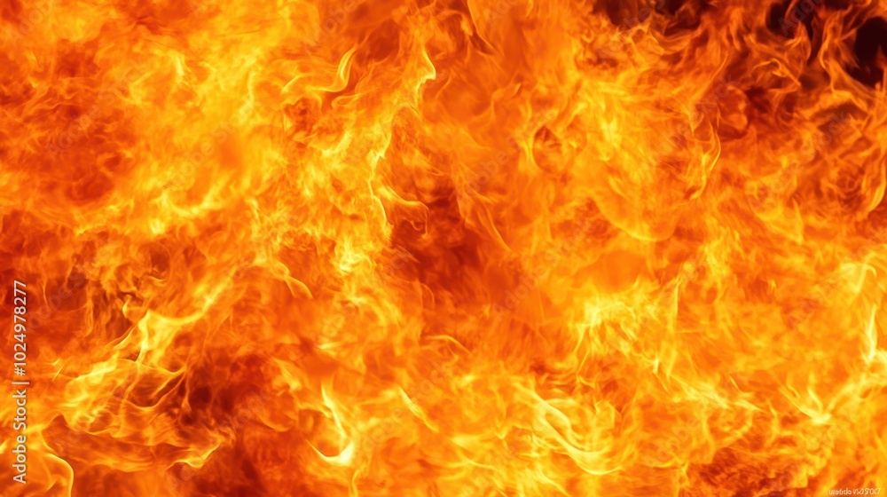 A vivid display of flames, showcasing the dynamic movement and intensity of fire. A vivid display of flames, showcasing the dynamic movement and intensity of fire.