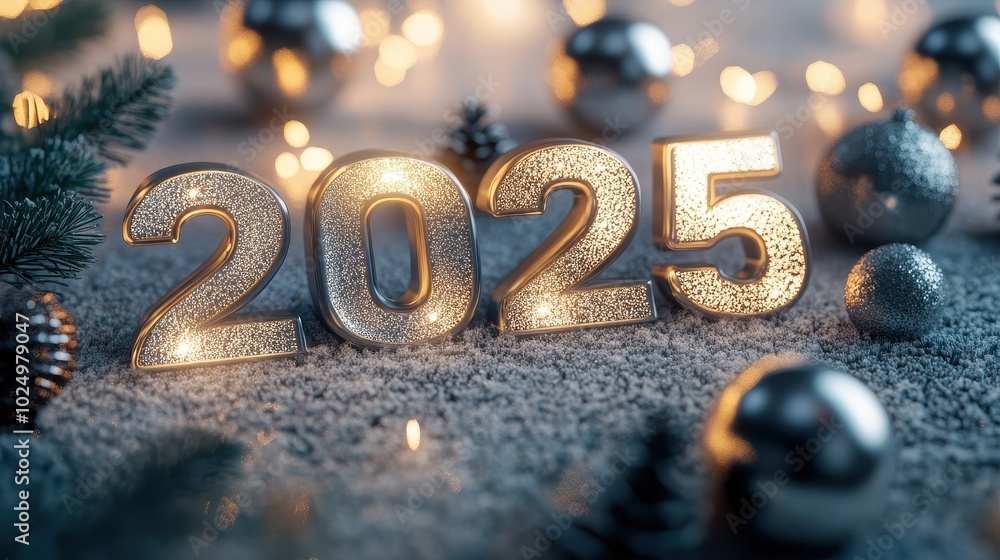 Glittering Golden 2025 New Year's Eve Celebration Glittering Golden 2025 New Year's Eve Celebration