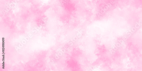 Abstract rose pink Watercolor background. bright and shinny lovely soft texture for design. Decorative soft pink paper texture. brush painted fantasy pastel pink watercolor background.	