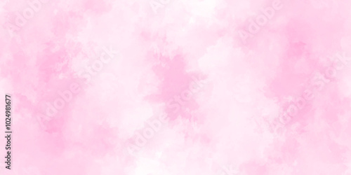 Abstract rose pink Watercolor background. bright and shinny lovely soft texture for design. Decorative soft pink paper texture. brush painted fantasy pastel pink watercolor background.	