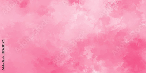 Abstract rose pink Watercolor background. bright and shinny lovely soft texture for design. Decorative soft pink paper texture. brush painted fantasy pastel pink watercolor background.	
