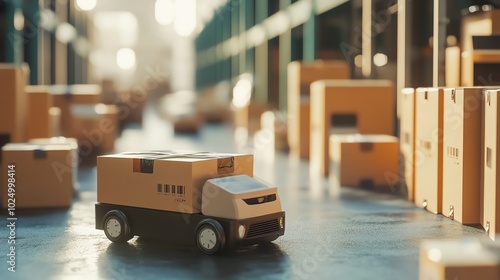 AI systems optimize last-mile delivery processes for e-commerce companies. photo