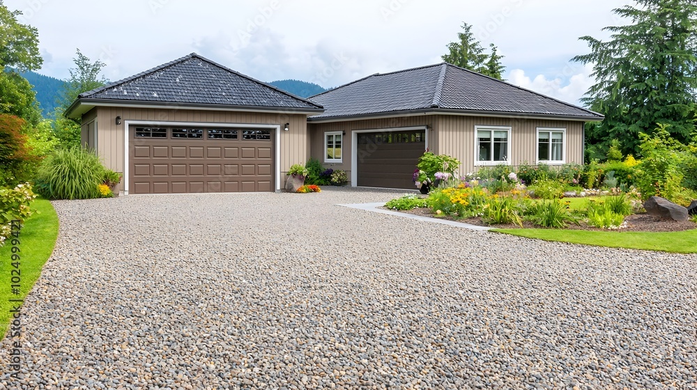 Minimalist and modern Japanese style house design featuring a tranquil zen garden landscape with neutral colors clean lines and a serene natural atmosphere Minimalist and modern Japanese style house design featuring a tranquil zen garden landscape with neutral colors clean lines and a serene natural atmosphere