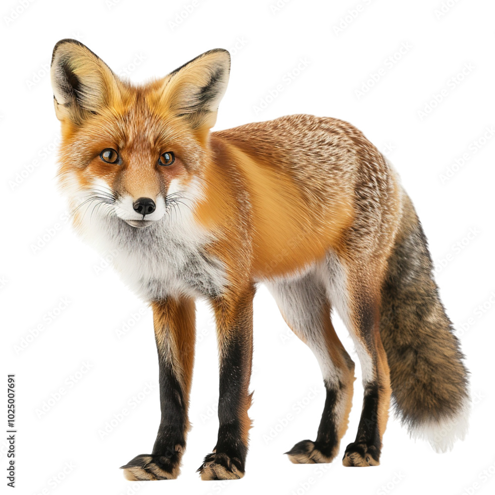 Fototapeta premium red fox vulpes 4 years old