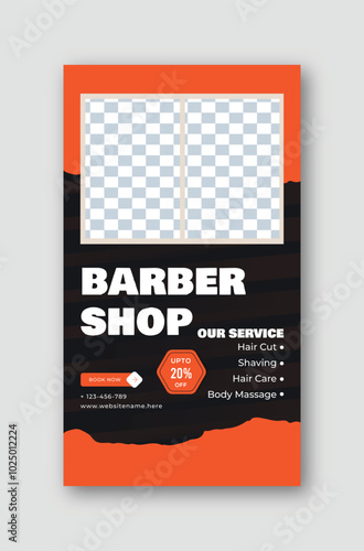  Barbershop Instagram Post, Barber Social Media Design, Barbershop Promo Post, Barber Shop Discount Post, Modern Barber Instagram Design, Barber Shop Sale Post, Haircut Instagram Template