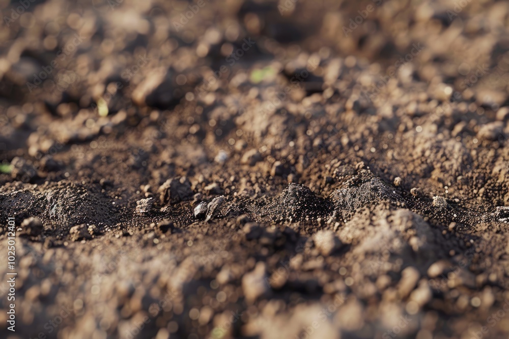 Dry soil closeup before rain Dry soil closeup before rain