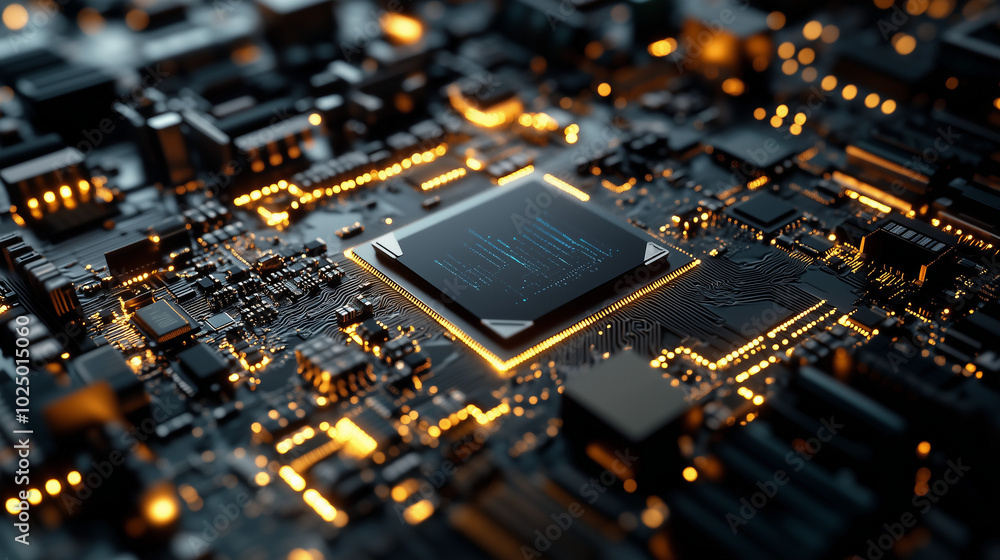 Computer graphics card. Computer graphics card.