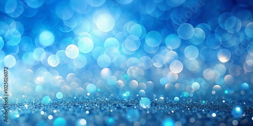 Abstract Blue Gradient Background with Bokeh Effect for Stunning Visuals and Designs