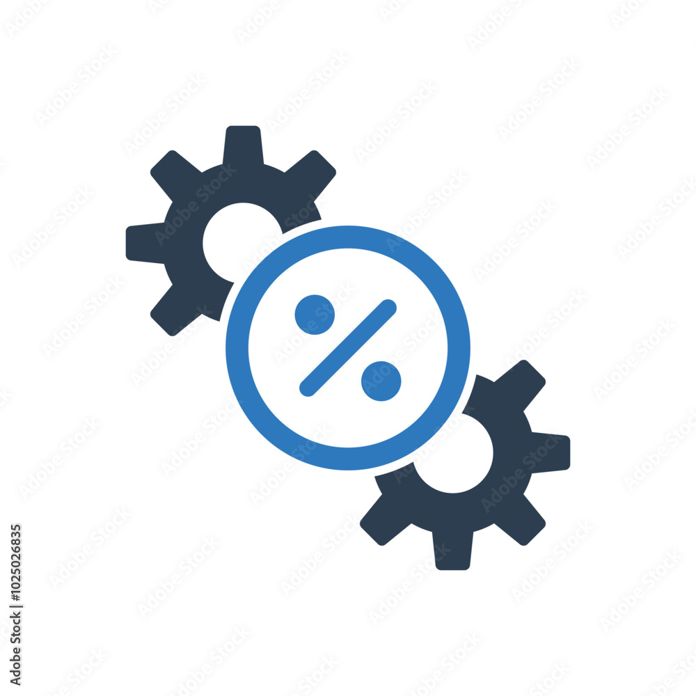 Discount Setting Icon Sign Symbol Discount Setting Icon Sign Symbol