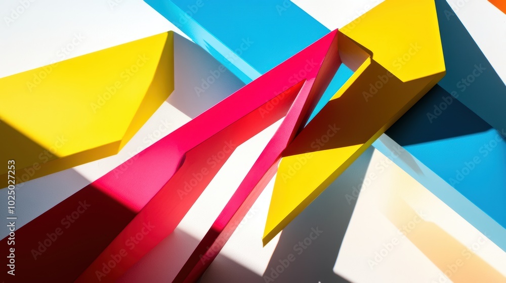overlapping geometric shapes in vibrant colors overlapping geometric shapes in vibrant colors