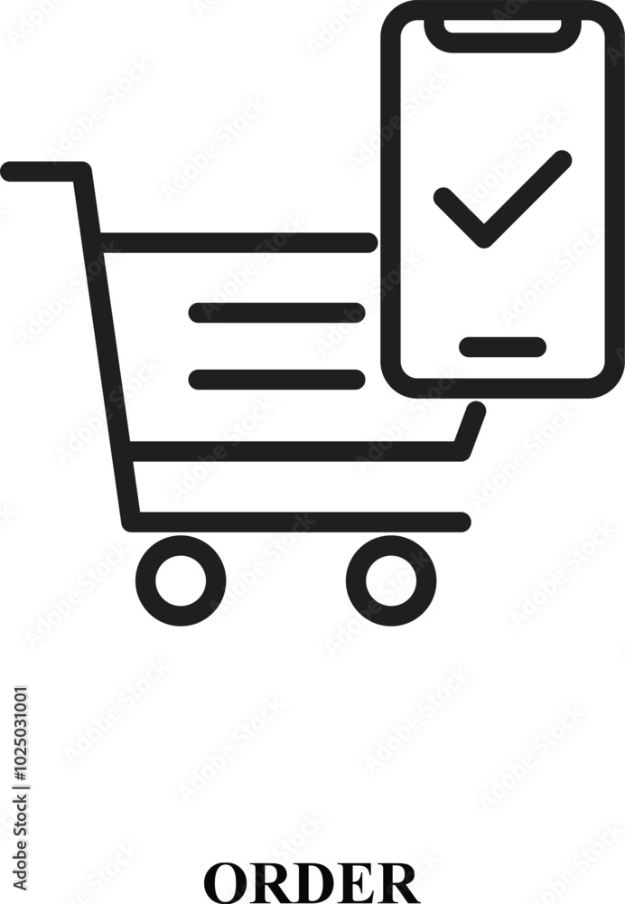 Order Vector illustation Order Vector illustation