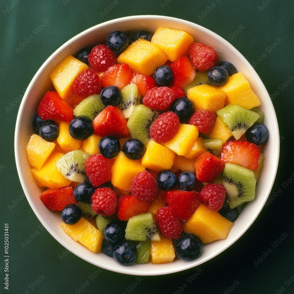 Vibrant Fruit Salad Healthy Delicious Vibrant Fruit Salad Healthy Delicious