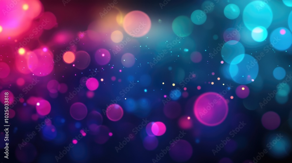 Neon blur glow with color light overlay. AI generated illustration. Neon blur glow with color light overlay. AI generated illustration.