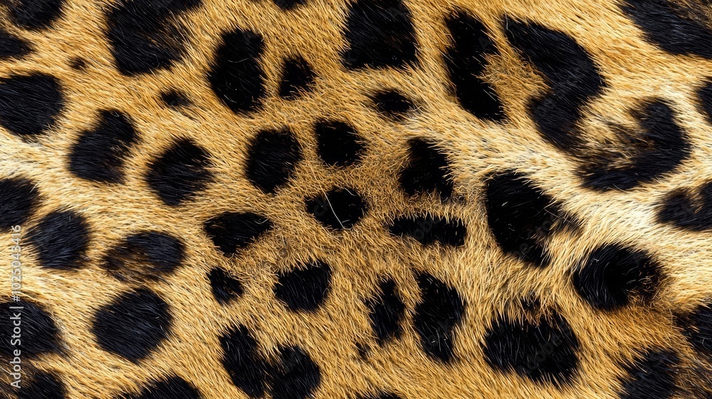 Real jaguar skin , isolated on white background, , copy space for text, Real jaguar skin , isolated on white background, , copy space for text,