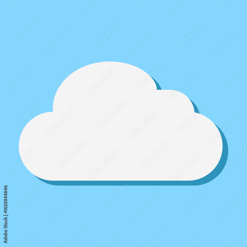 Cute White Cloud vector design, Isolate Cloud illustration design in Flat stylefor Decration in Poster, Forcast Infographic, Stock (Editable) Cute White Cloud vector design, Isolate Cloud illustration design in Flat stylefor Decration in Poster, Forcast Infographic, Stock (Editable)