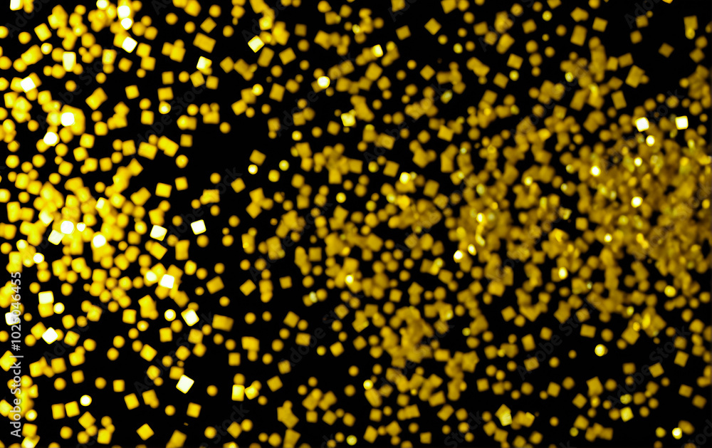 New Year background: blurred image of bright golden glitter. New Year background: blurred image of bright golden glitter.
