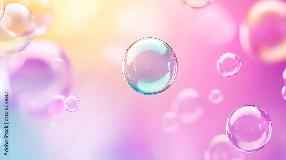 Whimsical Rainbow Bubble Floating in a Dreamy Sky - Bright and Playful Magical Scene for Fantasy and Imagination Whimsical Rainbow Bubble Floating in a Dreamy Sky - Bright and Playful Magical Scene for Fantasy and Imagination