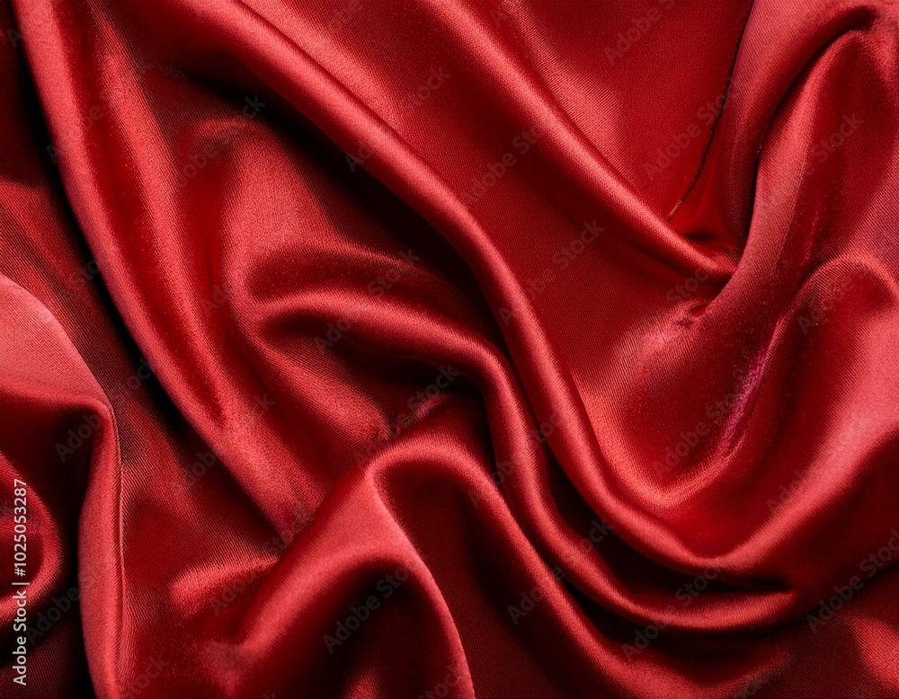 Obraz premium Red velvet full frame background