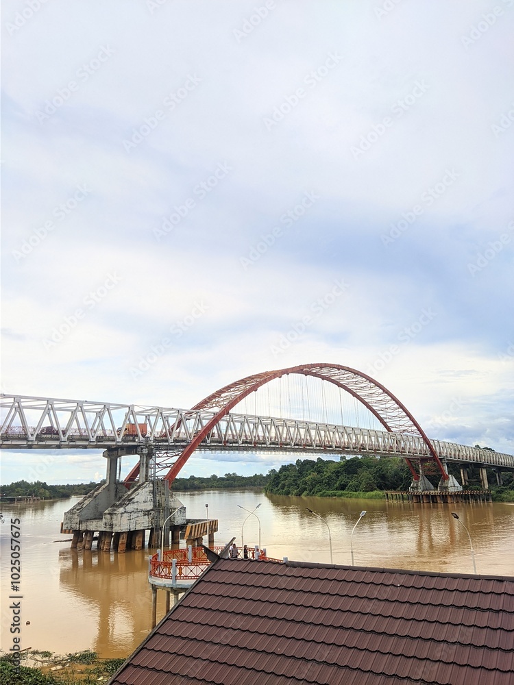 Obraz premium bridge over river