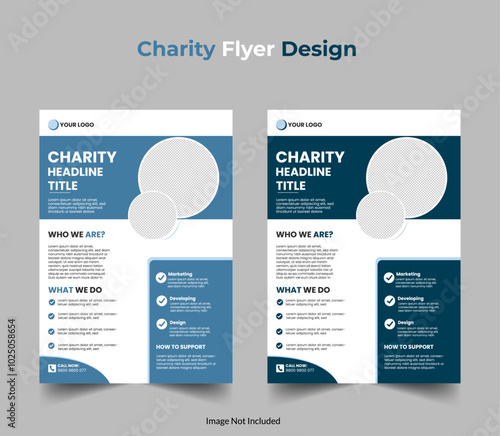 Versatile Charity Flyer Design Template for Nonprofits and Fundraising Campaigns | Fully Customizable, Professional, and High-Quality Layout for Donation Drives, Charity Events, Volunteer Recruitment,