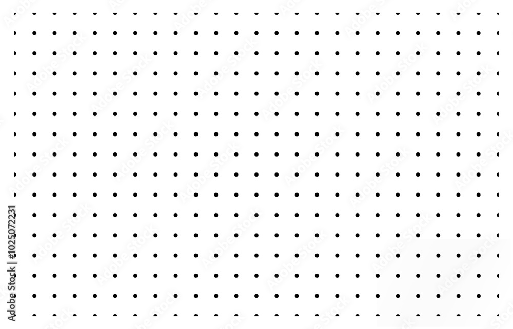 dot pattern for notebook, notepad, poster or flyer.  vector repeatable pattern. can be used for web, app, ui, poster, flyer, gift card etc. polka dot patter. 