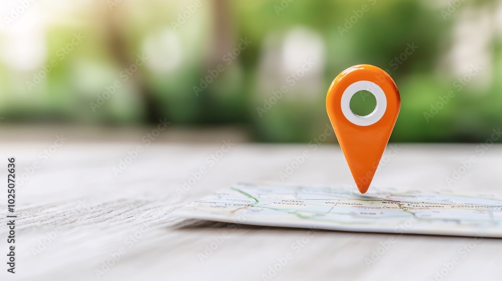 Detailed Satellite Map with GPS Coordinates - A Magnified Overview of Geographic Location for Navigation and Exploration