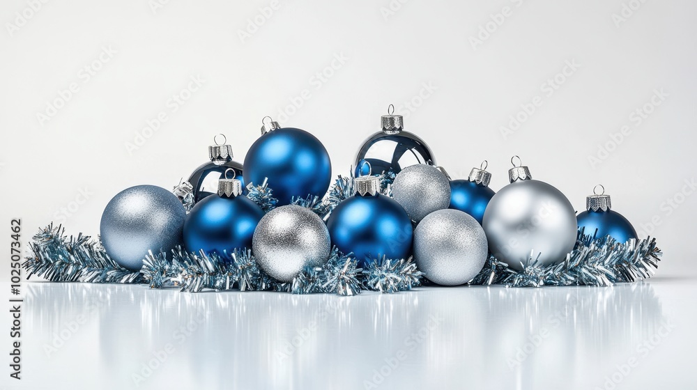 The Blue and Silver Ornaments The Blue and Silver Ornaments