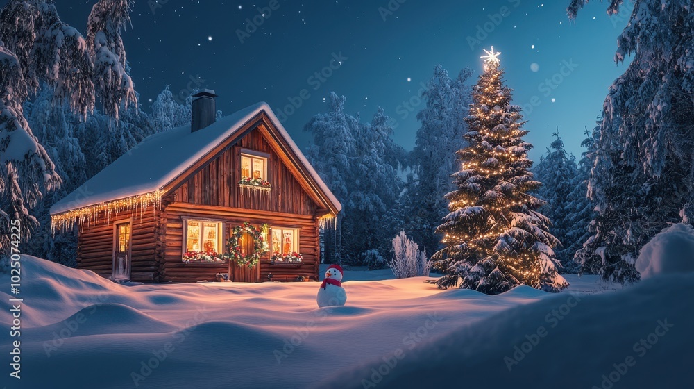 The Cozy Christmas Cabin The Cozy Christmas Cabin