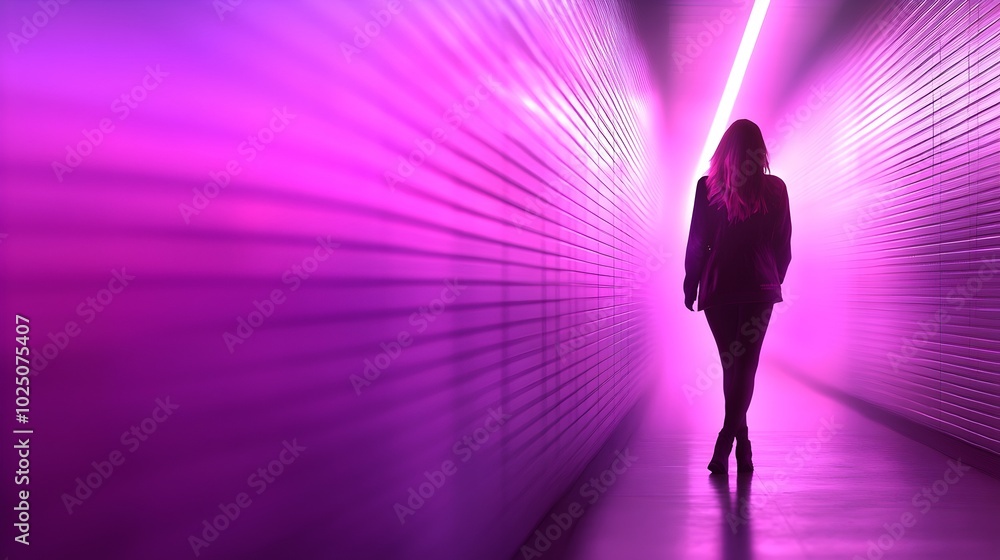 Mysterious Figure in Dark Alley with Neon Lights - Glowing Eyes Piercing Through Shadowy Atmosphere Captivating Urban Night Scene Mysterious Figure in Dark Alley with Neon Lights - Glowing Eyes Piercing Through Shadowy Atmosphere Captivating Urban Night Scene